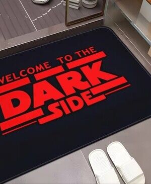 Star Wars Welcome to the Dark Side Bathroom rug Mat Washable